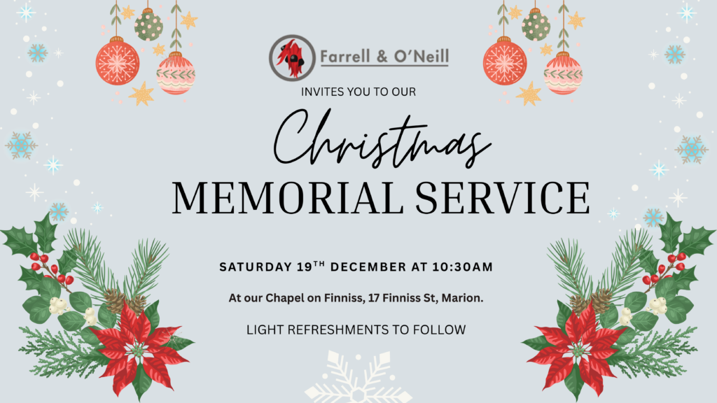 Christmas Memorial Farrell & O'Neill